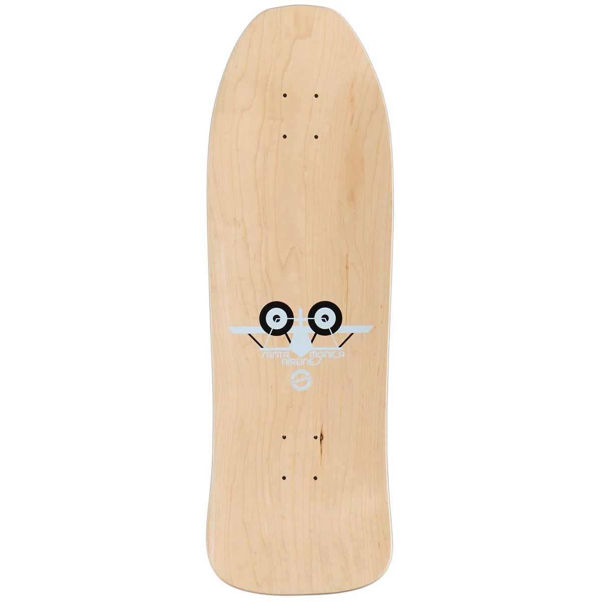 Santa Monica Airlines PC Skateboard Deck - Blue Stain - 9.50" - Image 2