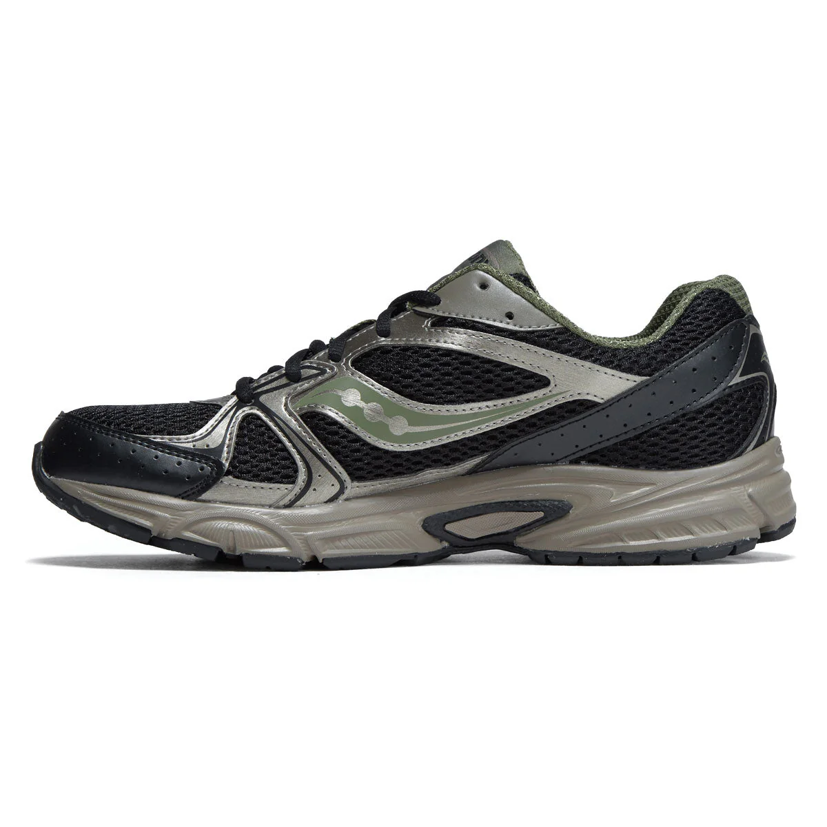 Saucony Ride Millennium Shoes - Olivine/Black - Image 2