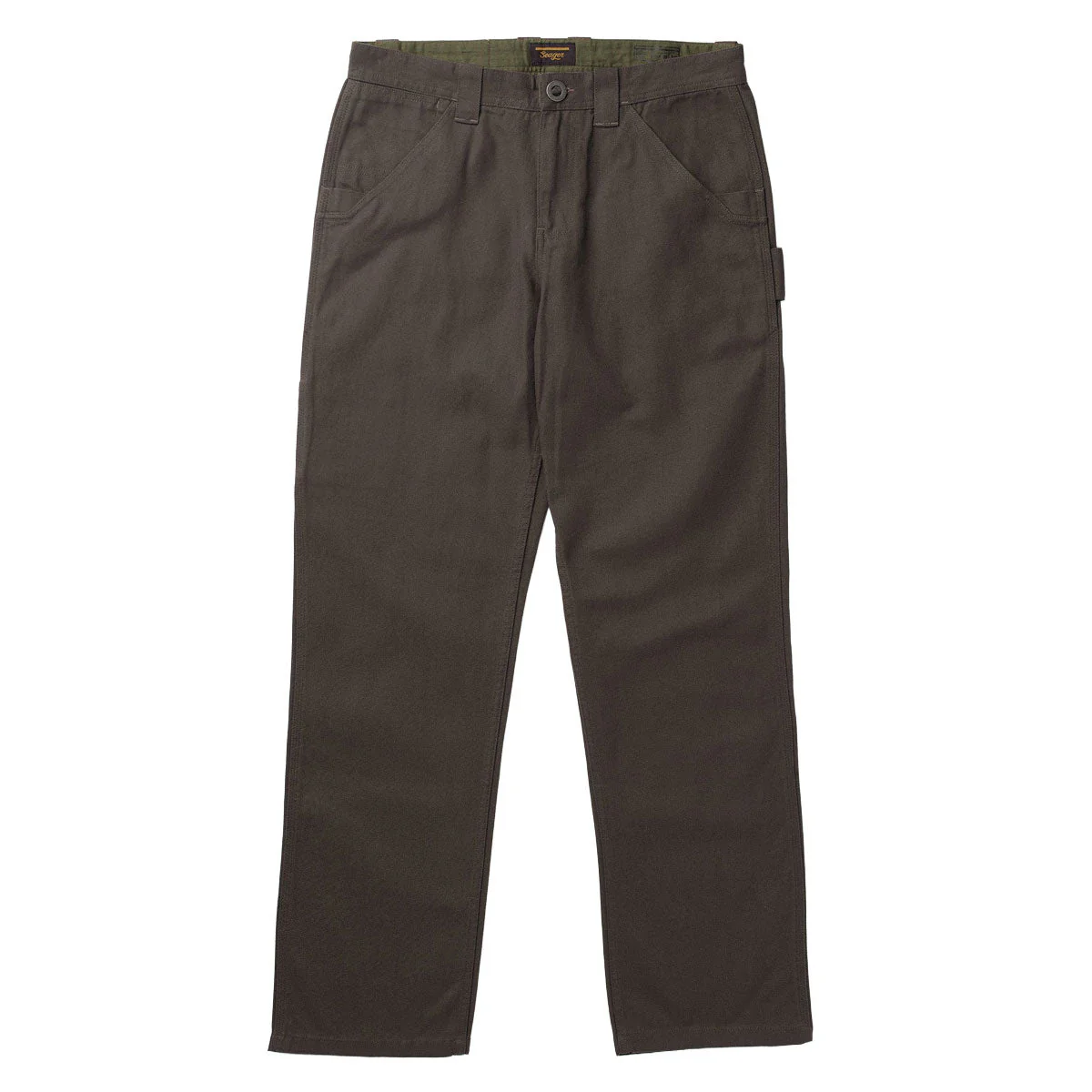 Seager Bison Canvas Pants - Darkwood