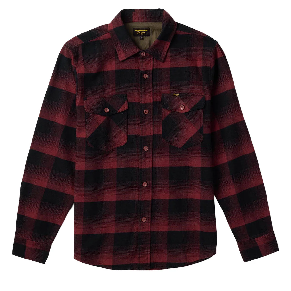 Seager Calico Flannel Shirt - Red Rock Plaid