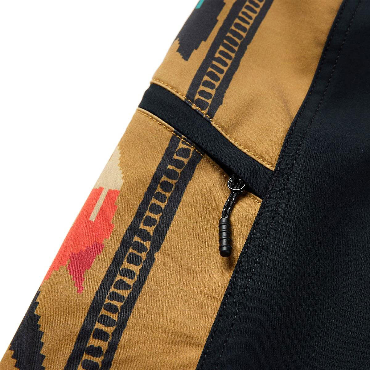 Seager Capo Panel Boardshorts - Upstream Black - Image 3