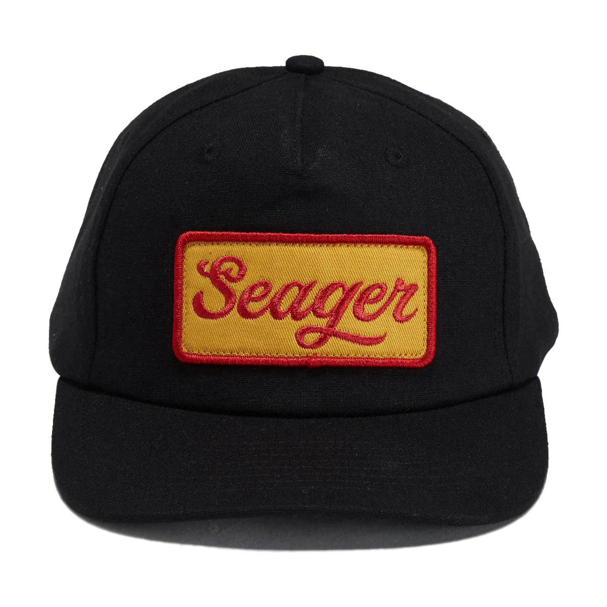 Seager Uncle Bill Snapback Hat - Black - Image 5
