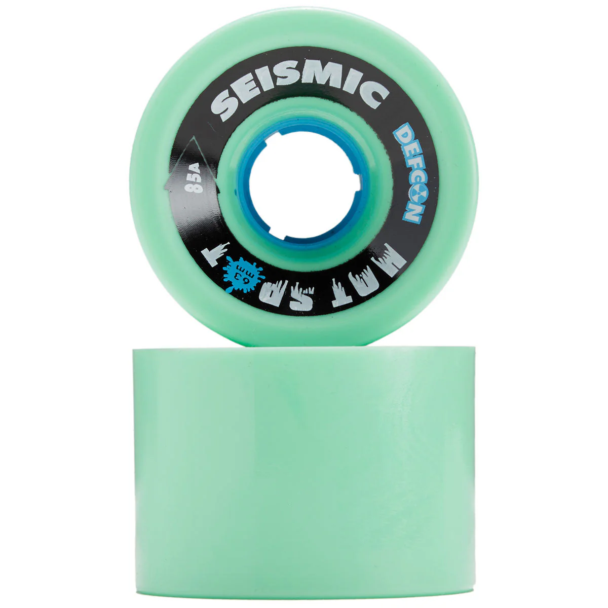 Seismic Hot Spot 85a Longboard Wheels - Mint - 63mm - Image 2