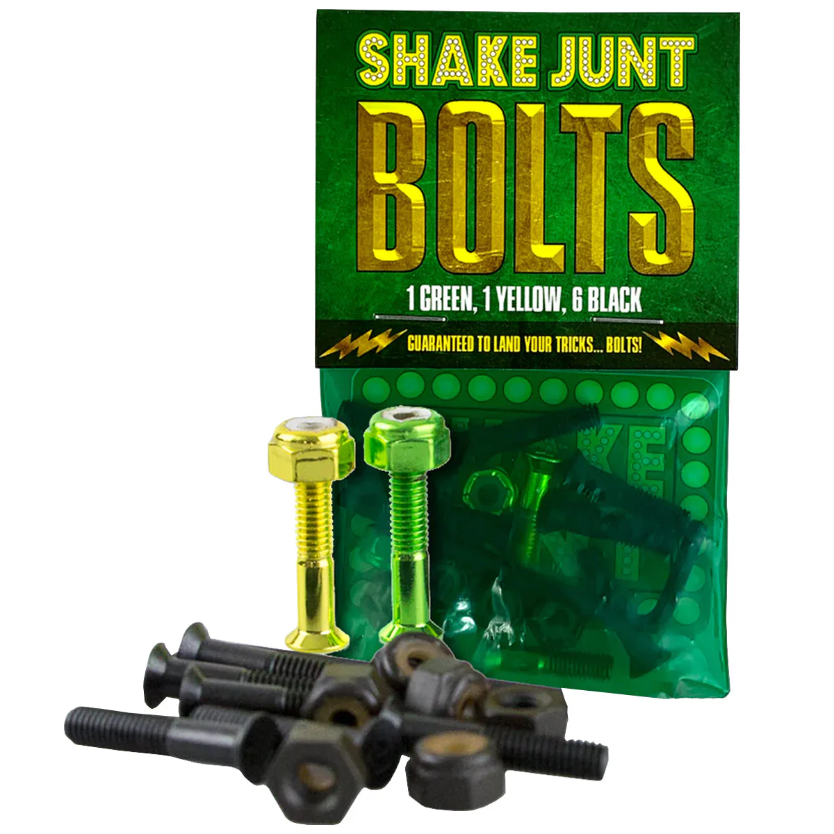 Shake Junt 1" Phillips Hardware - Black/Green/Yellow