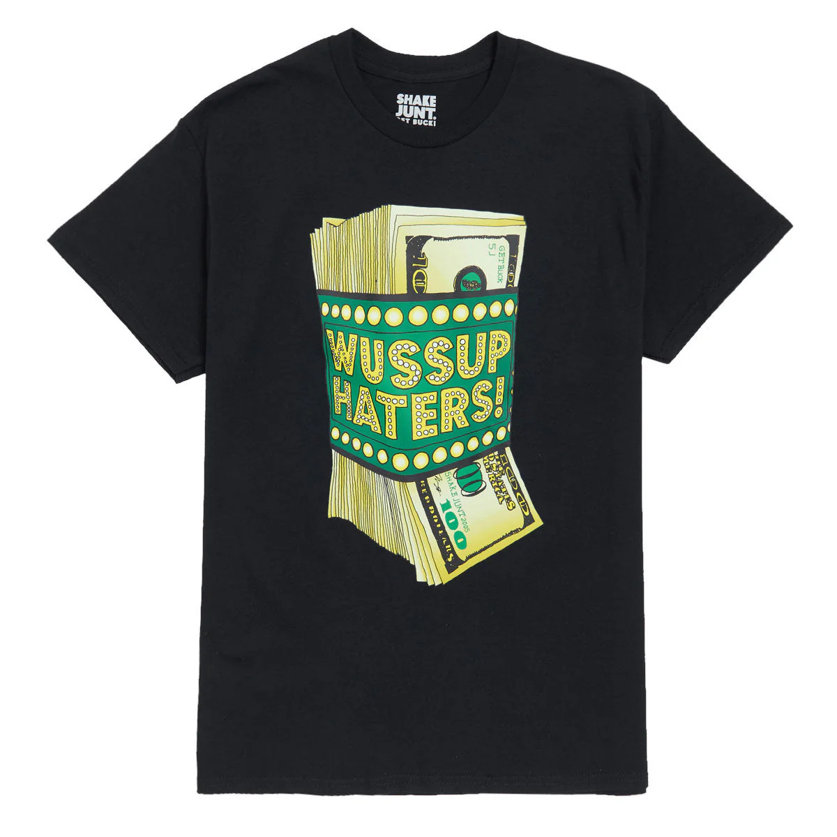 Shake Junt Money Talks T-Shirt - Black