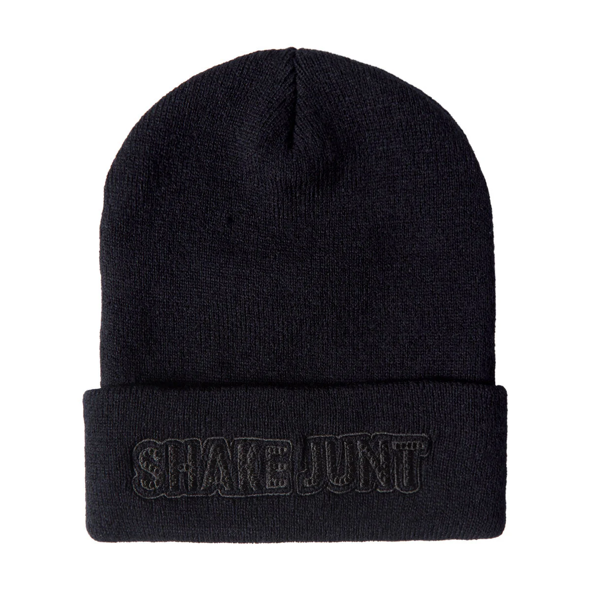Shake Junt Stretch Logo Beanie - Black