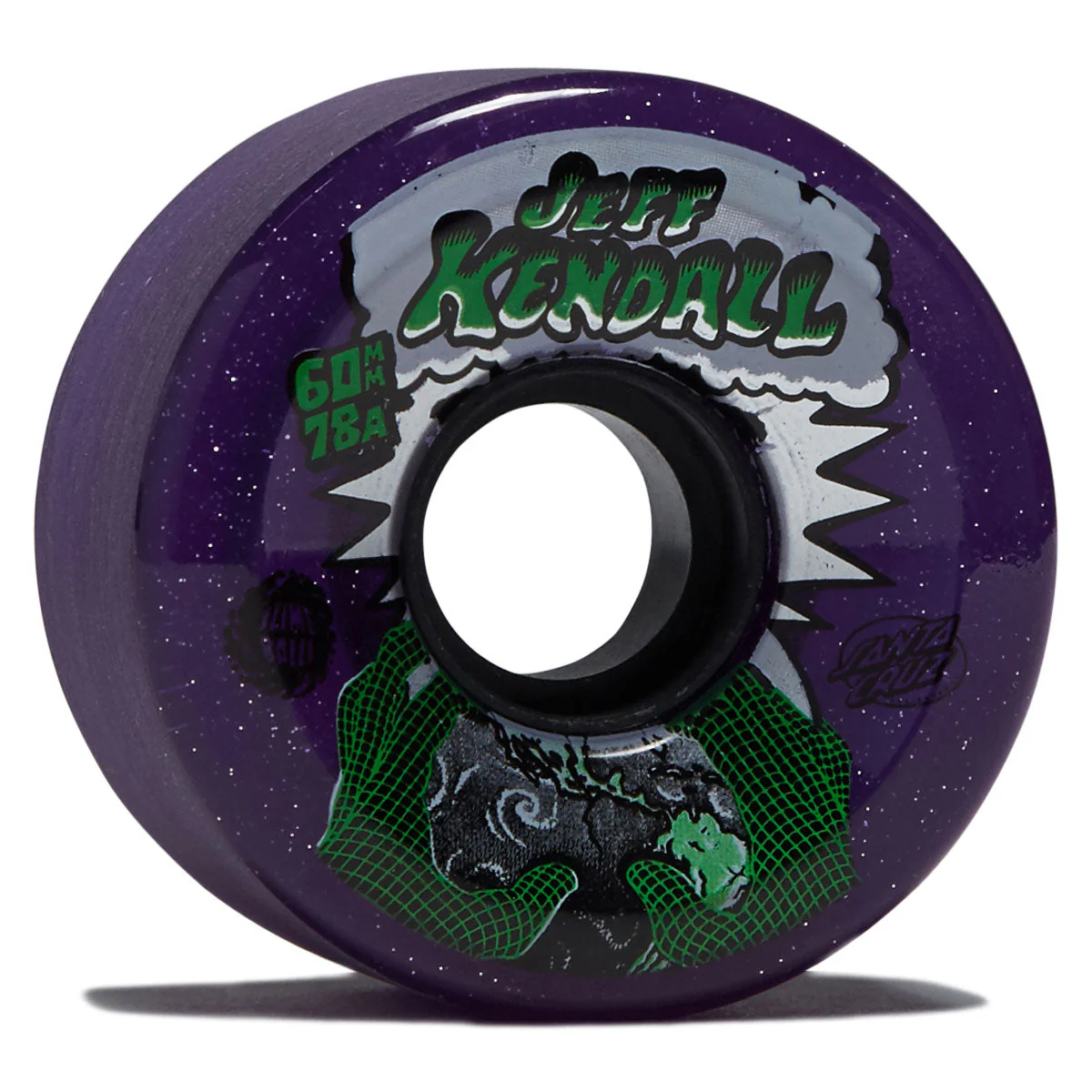 Slime Balls Kendall End Of The World Reissue OG Slime 78a Skateboard Wheels - Purple - 60mm