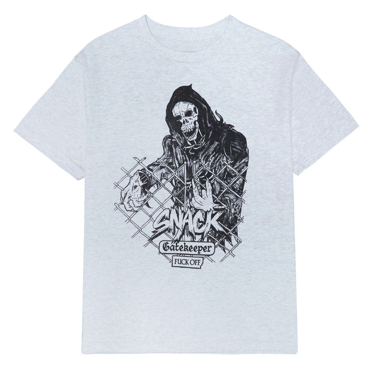 Snack Gatekeeper T-Shirt - Ash