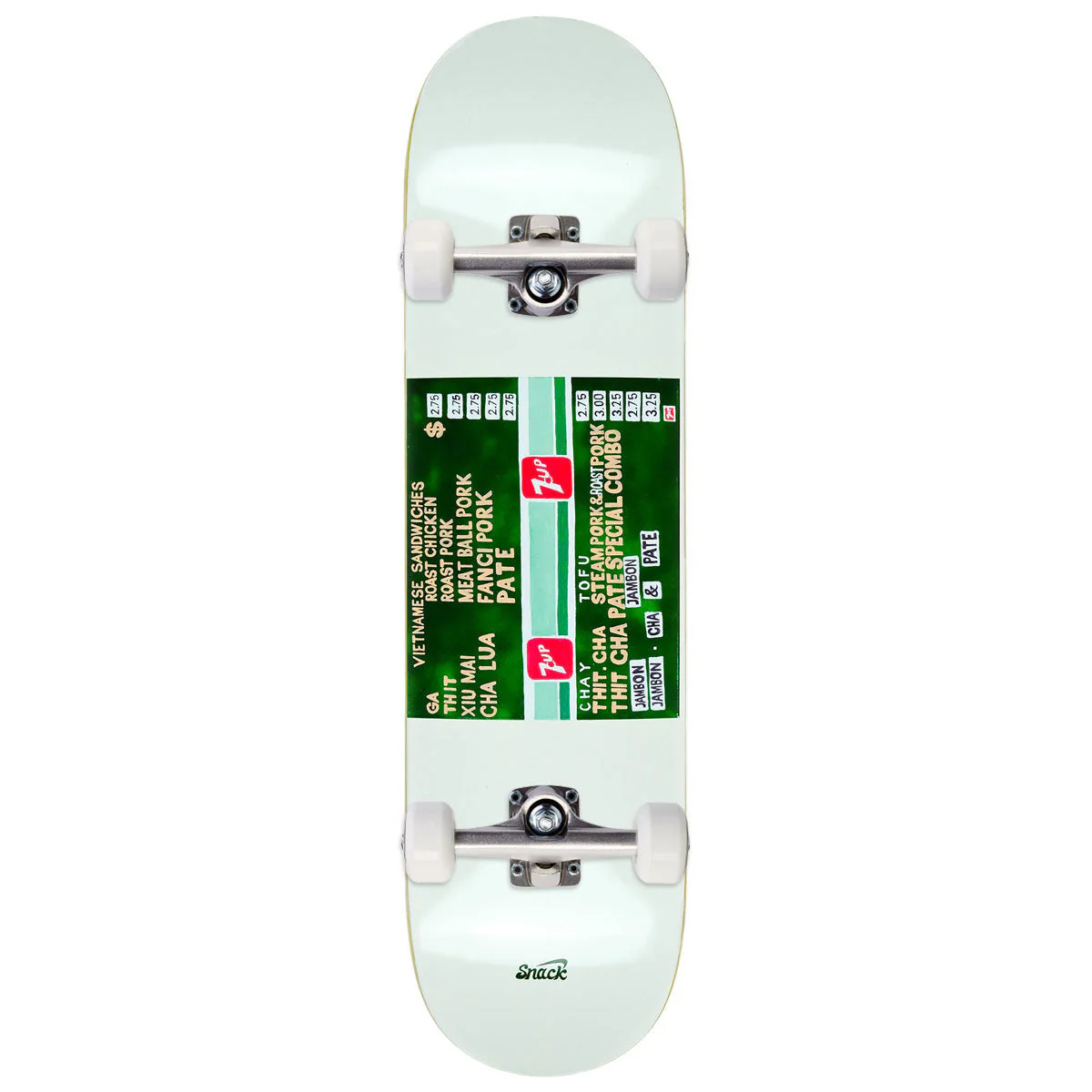 Snack Narvaez Saigon Menu Skateboard Complete - 8.38"