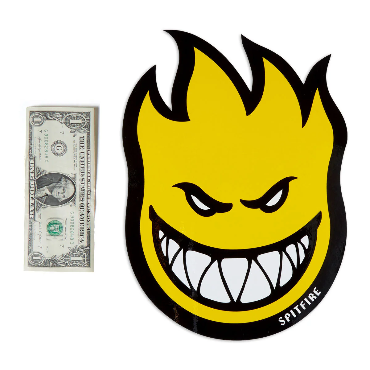 Spitfire Bighead LG Sticker - Yellow - Image 2
