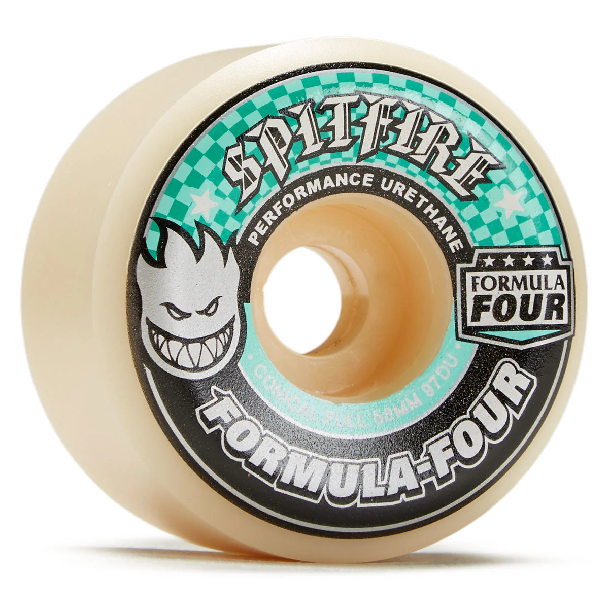 Spitfire F4 97d Conical Full Skateboard Wheels - 58mm