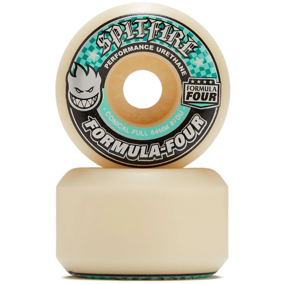 Spitfire F4 97d Conical Full Skateboard Wheels - 54mm - Image 2