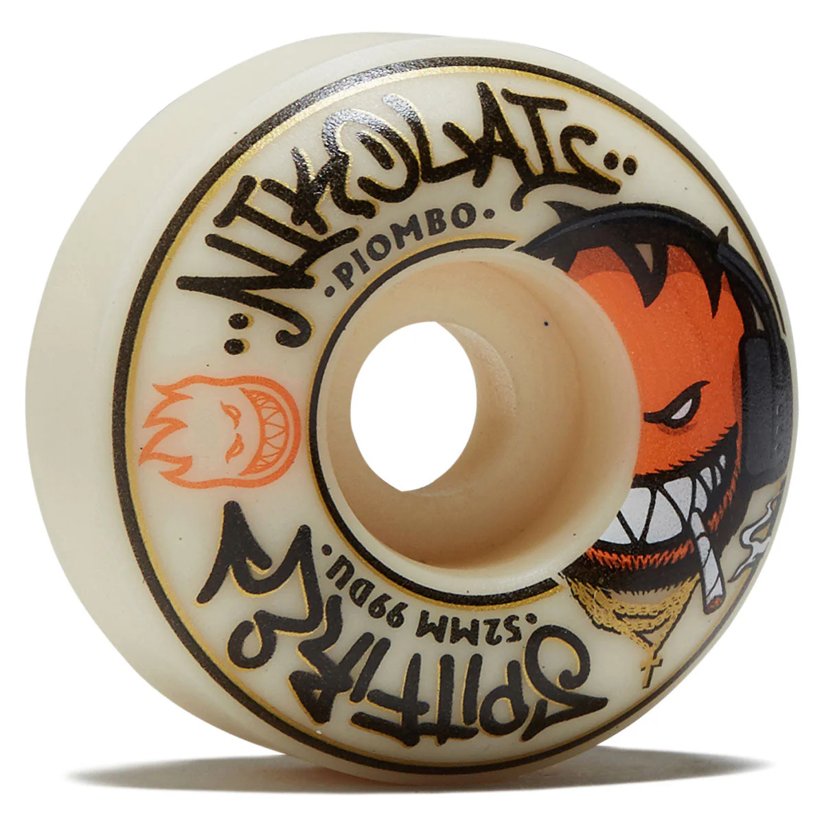 Spitfire F4 99 Nikolai Pro Edition Classic Skateboard Wheels - Natural - 52mm