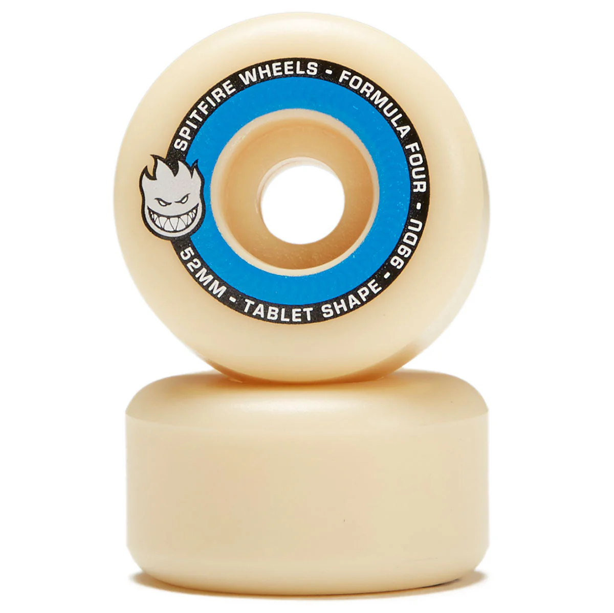 Spitfire F4 99 Tablet Skateboard Wheels - Natural - 52mm - Image 2