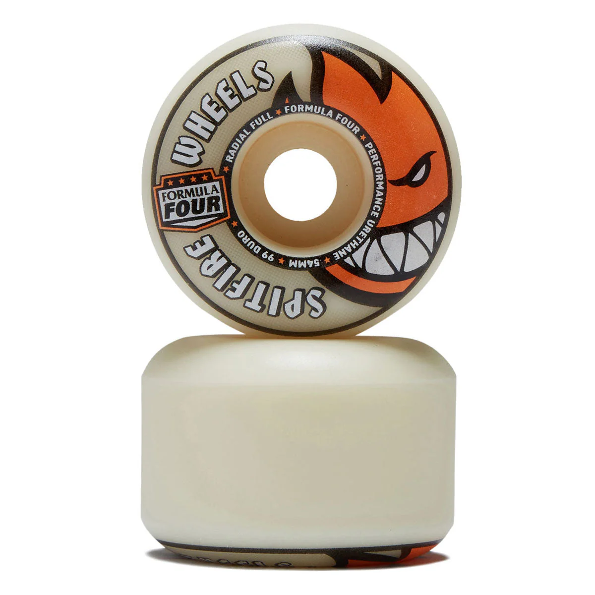 Spitfire F4 99d Radial Full Skateboard Wheels - Natural - 54mm - Image 2
