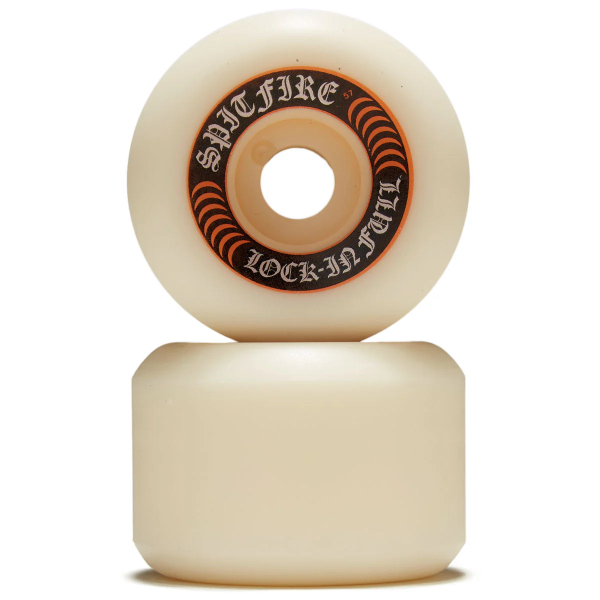 Spitfire F4 99d Lock-in Full Skateboard Wheels - Natural - 57mm - Image 2
