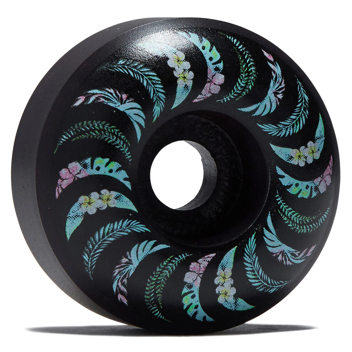 Spitfire Team Floral F4 99d Classic Skateboard Wheels - Black - 55mm