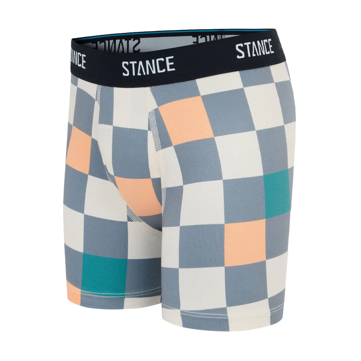 Stance Chef Check Boxer Brief - Mango