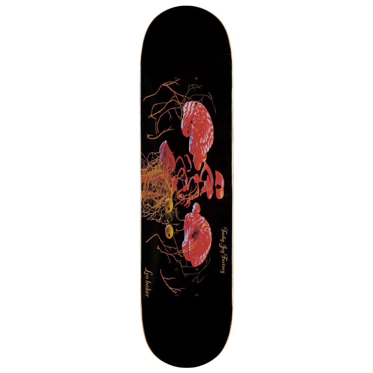 Tacky Joy Factory Blowout Leo Baker Skateboard Deck - 7.75"