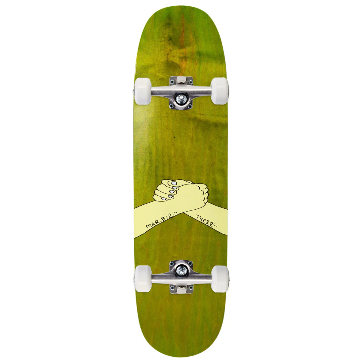 There Marbie Dapped Slick Skateboard Complete - 8.50"