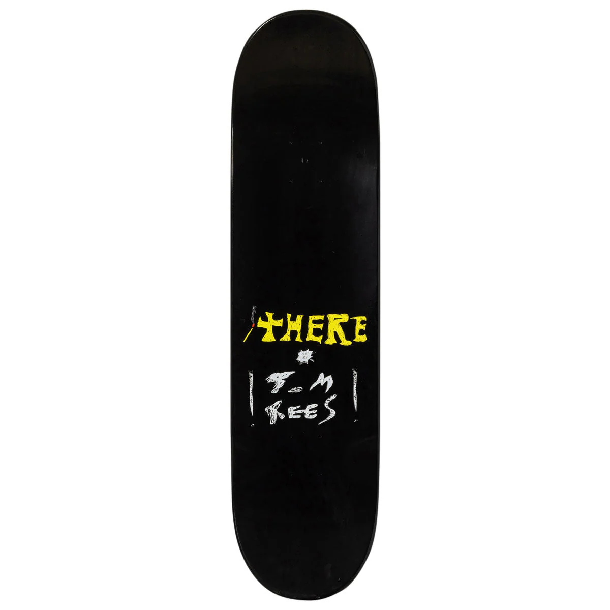 There Team Moth Skateboard Deck - Black - 8.25" - Image 2