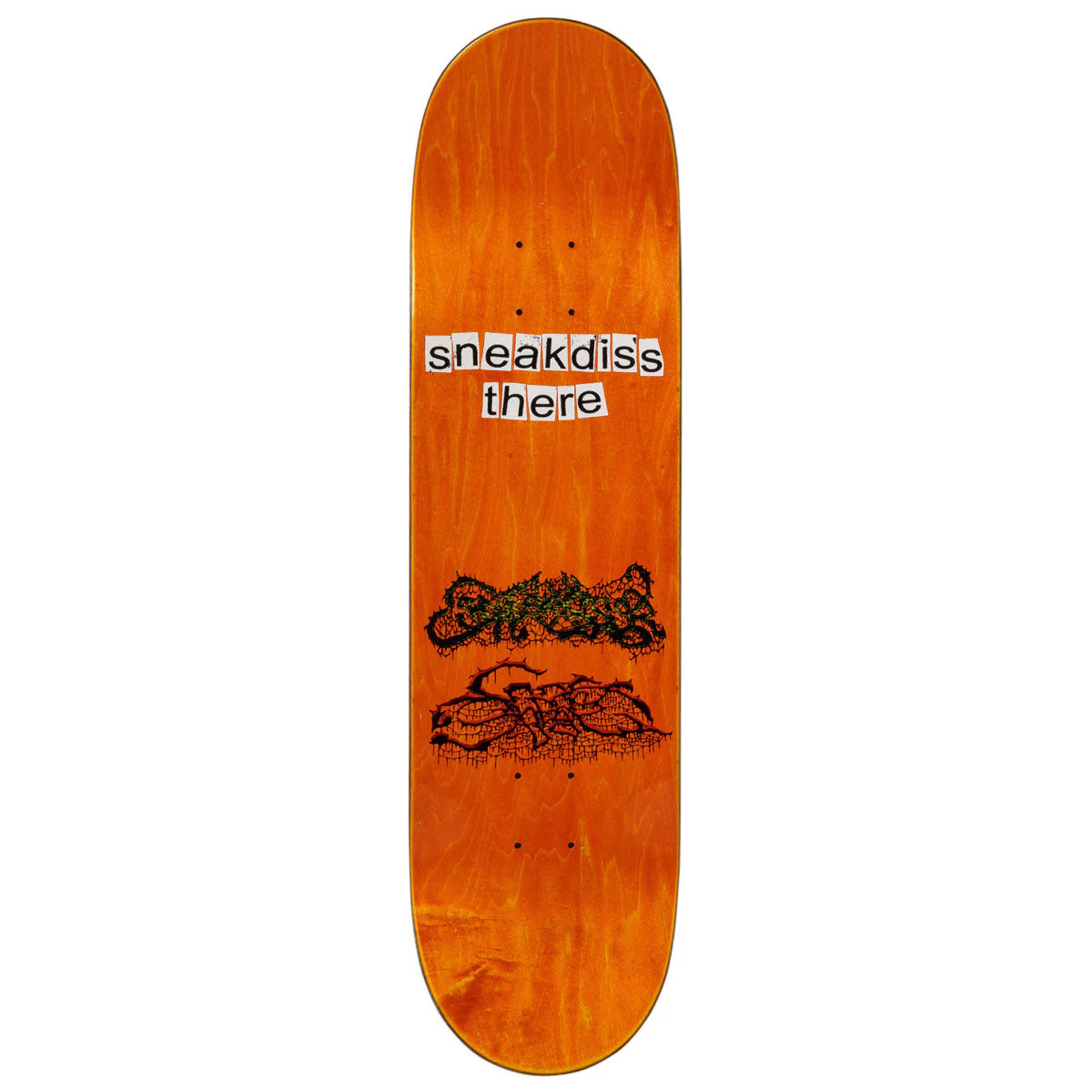 There Team Sneakdiss Battle Ship Skateboard Deck - White - 8.50" - Image 2