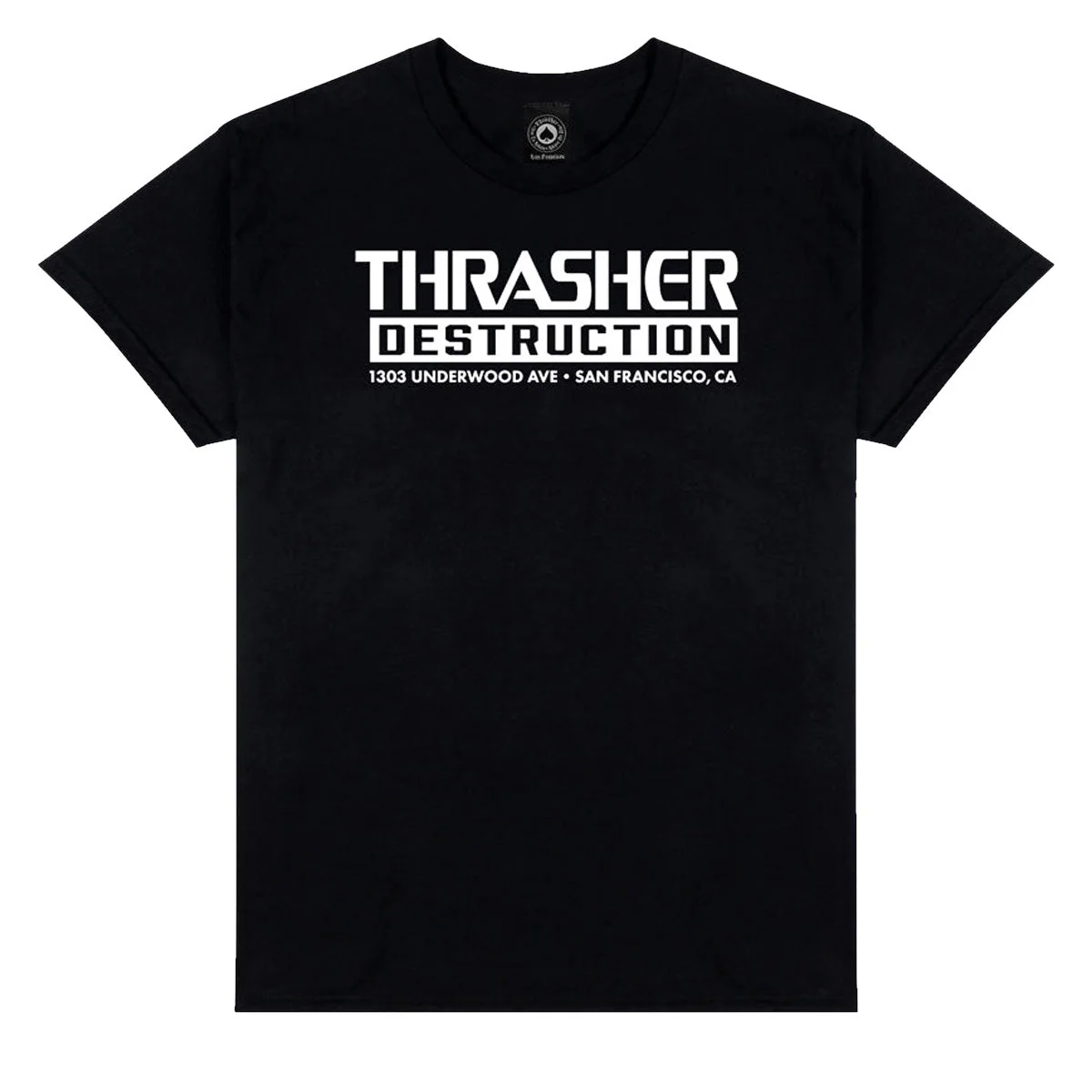 Thrasher Destruction T-Shirt - Black