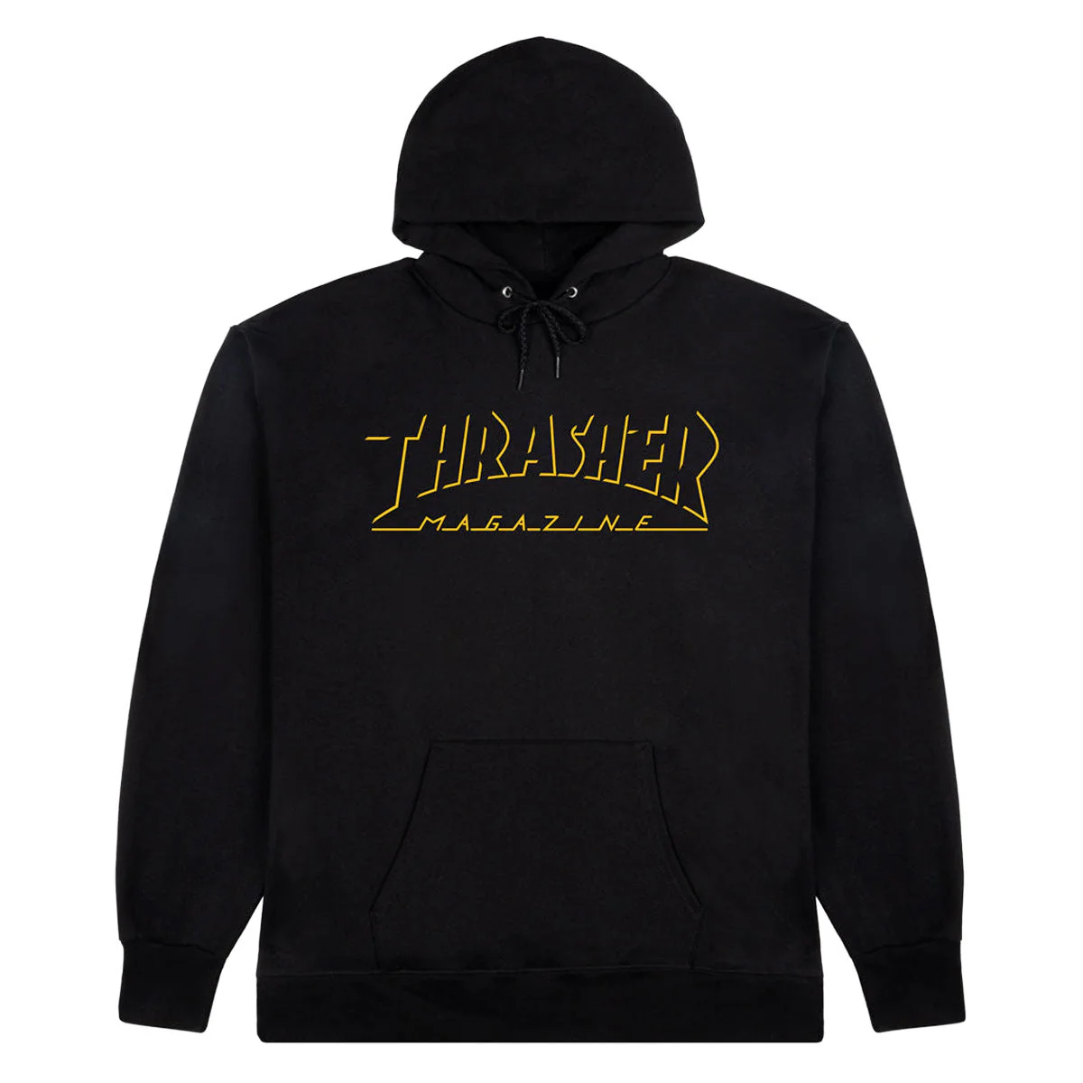 Thrasher Shadow Mag Logo Hoodie - Black