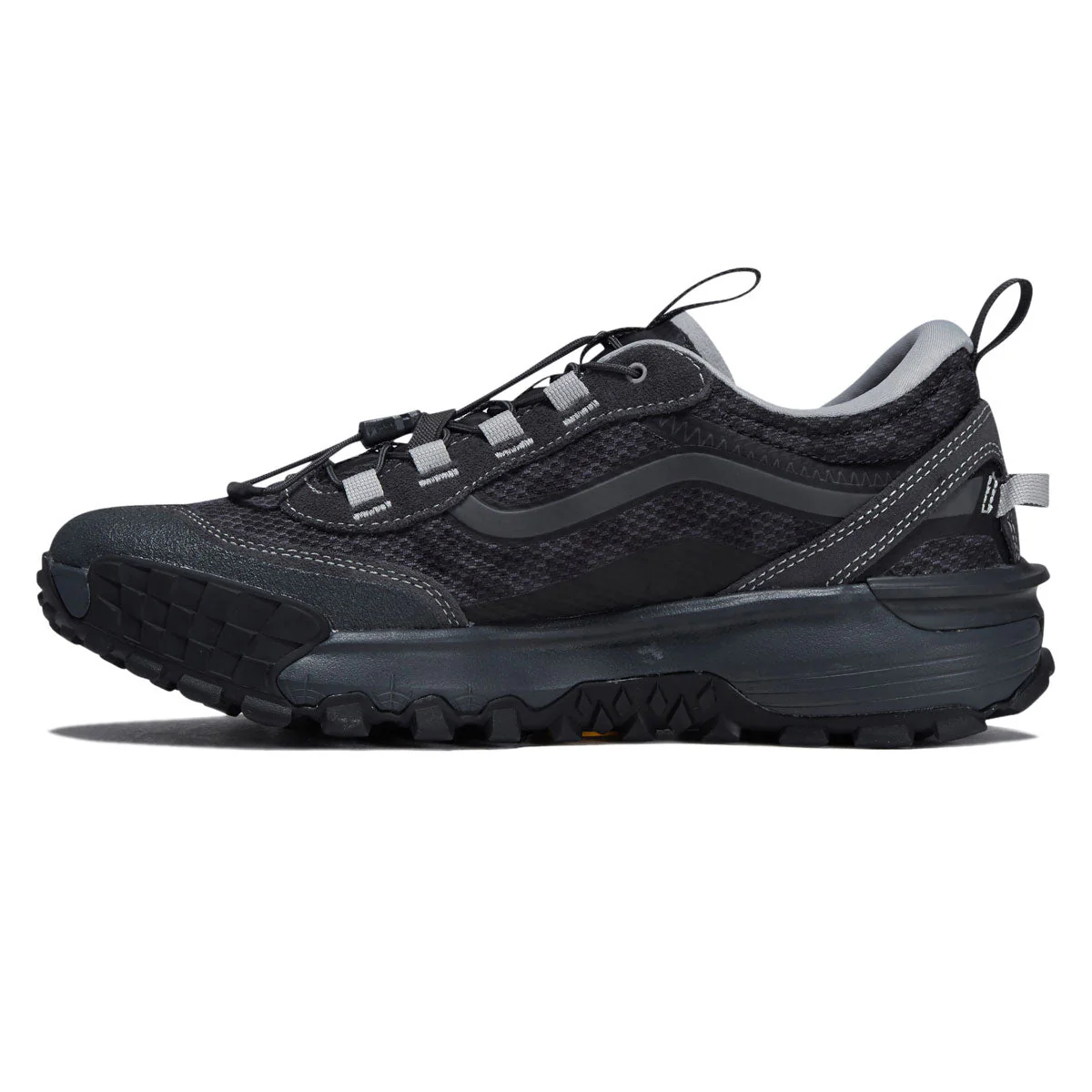 Vans Crosspath XC Shoes - Checkerboard Charcoal Gray - Image 2