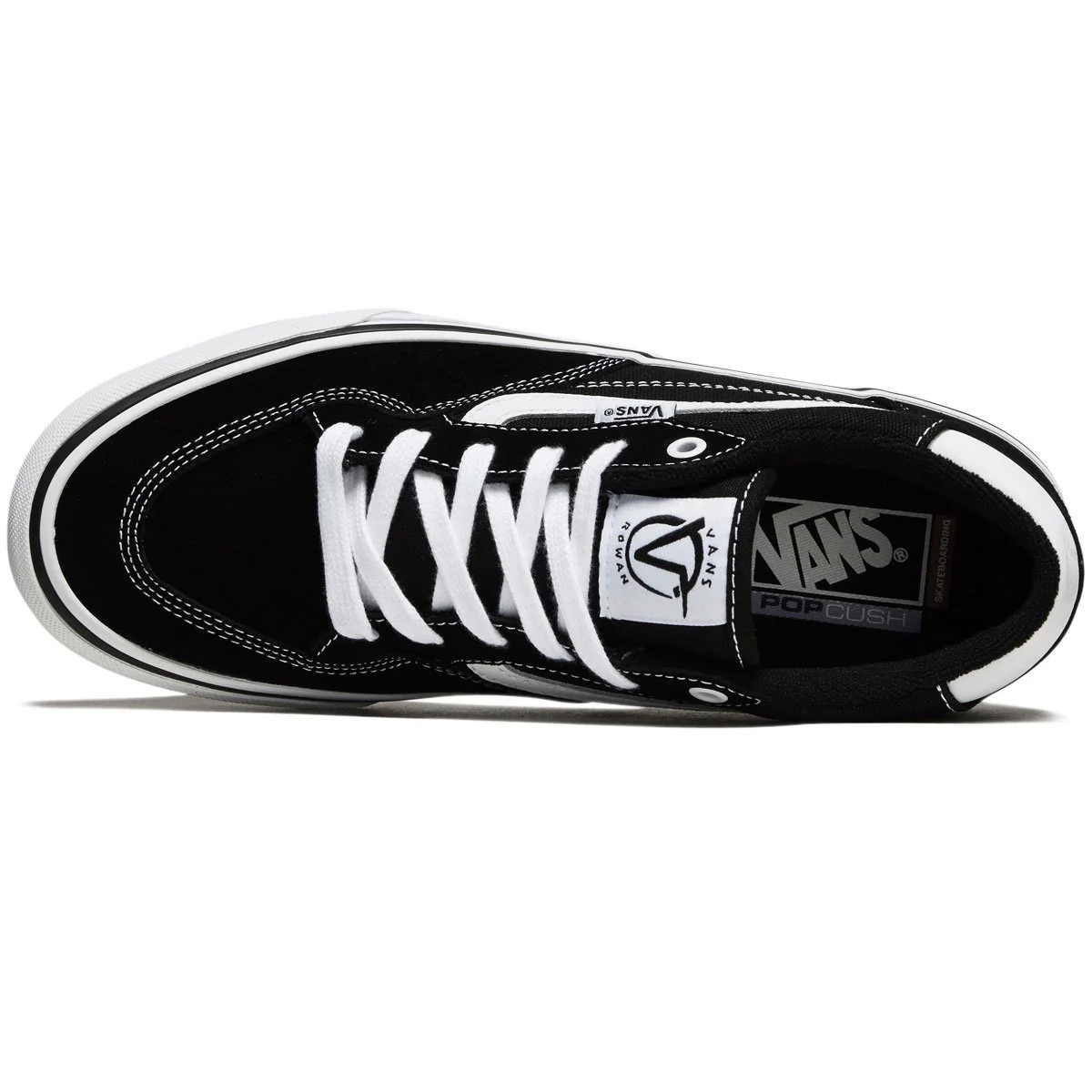 Vans Rowan Shoes - Black/True White - Image 3