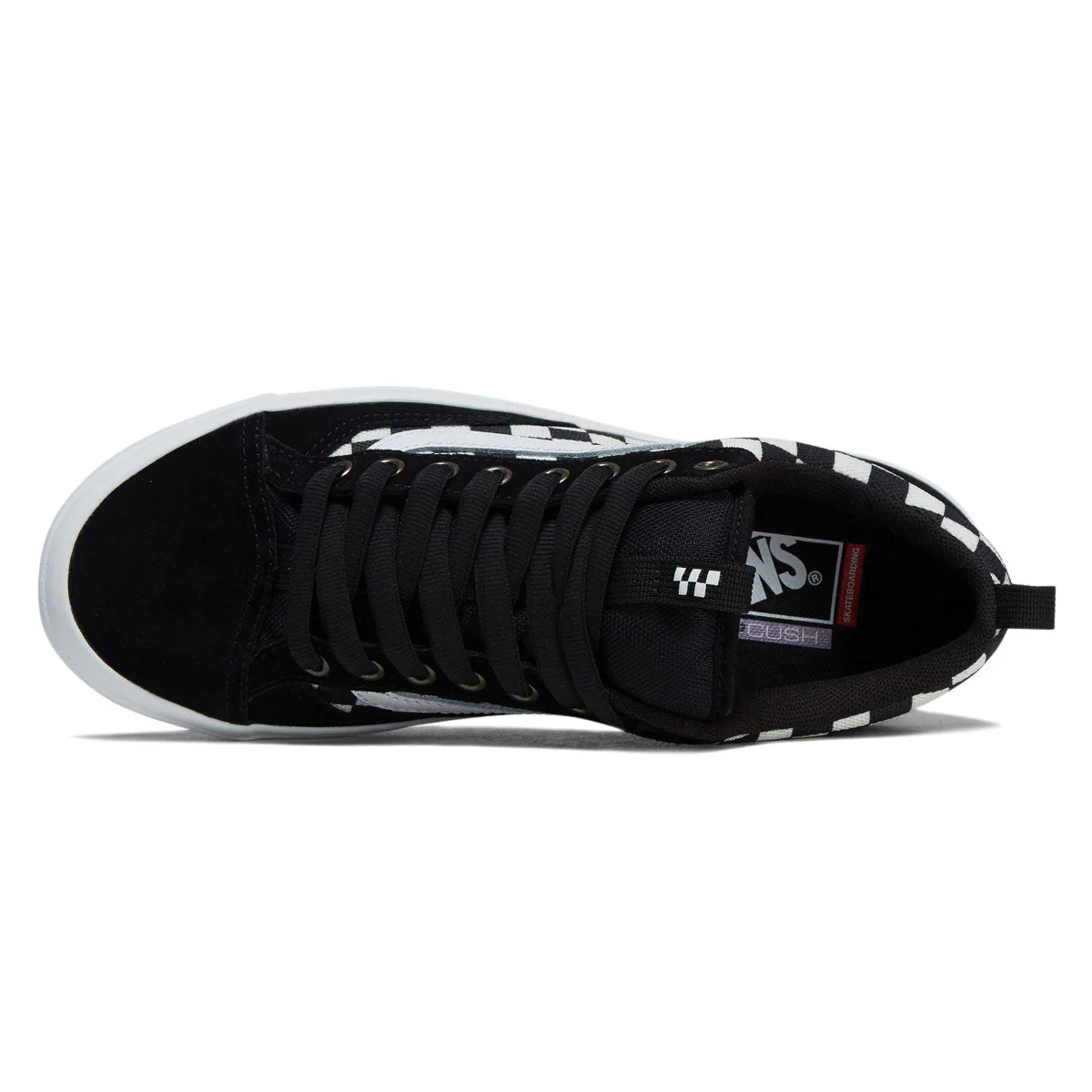 Vans Skate Old Skool 36+ Shoes - Checkerboard Black/White - Image 3