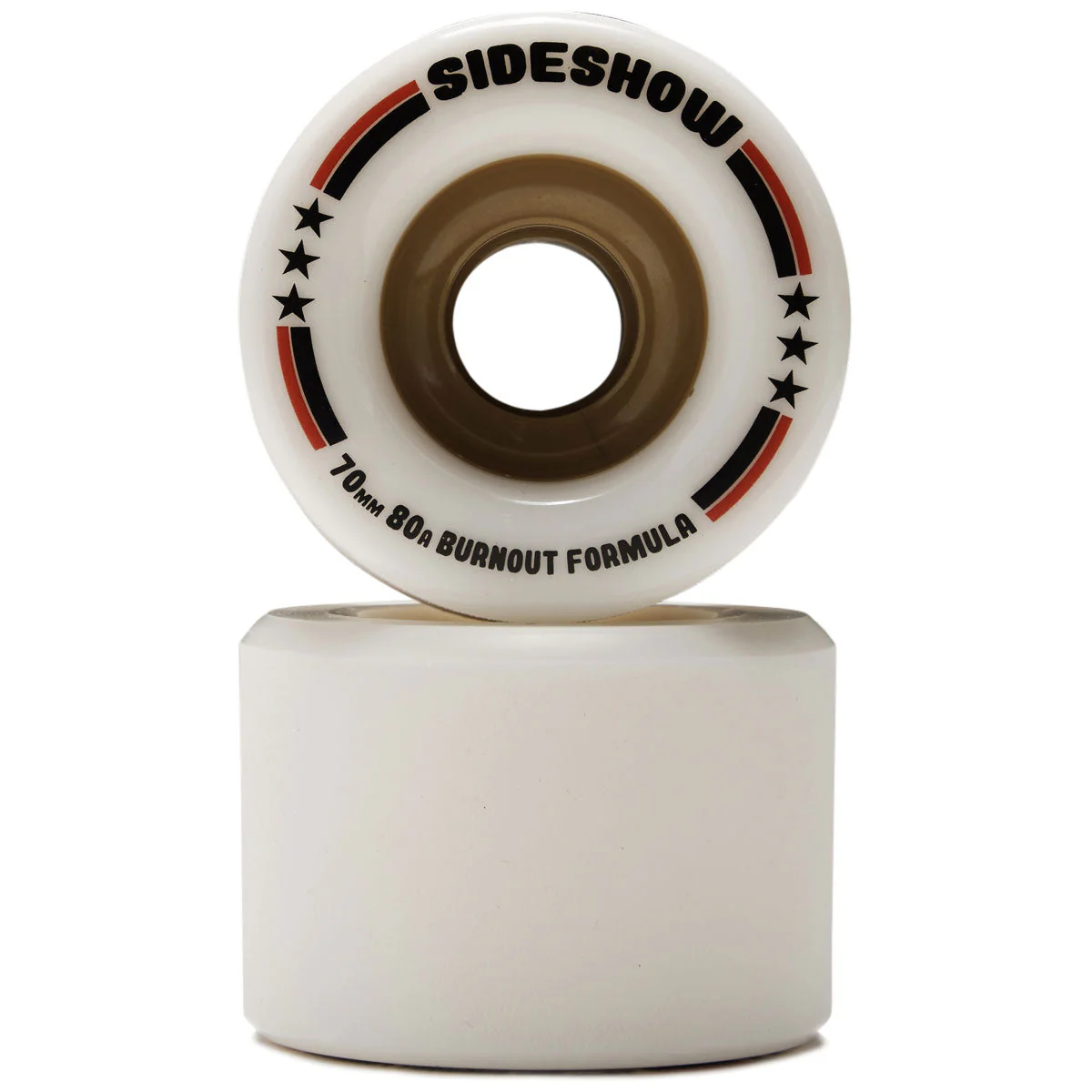 Venom Sideshow 80a Longboard Wheels - White - 70mm - Image 2