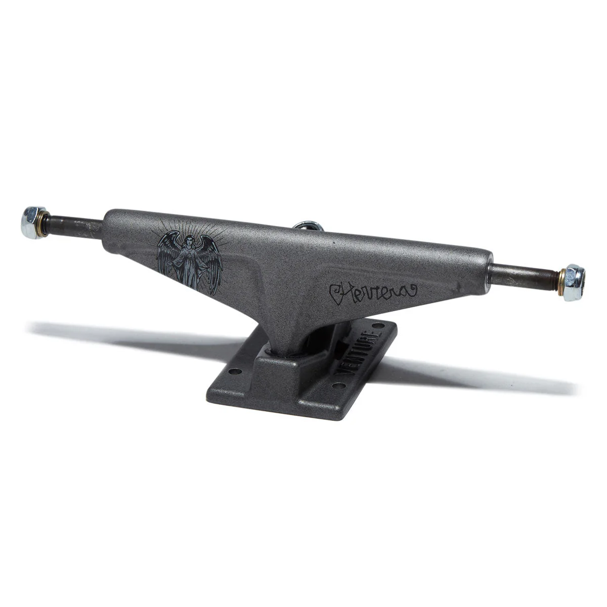 Venture Herrera Pro Editions Skateboard Trucks - Raw/Black - 5.8