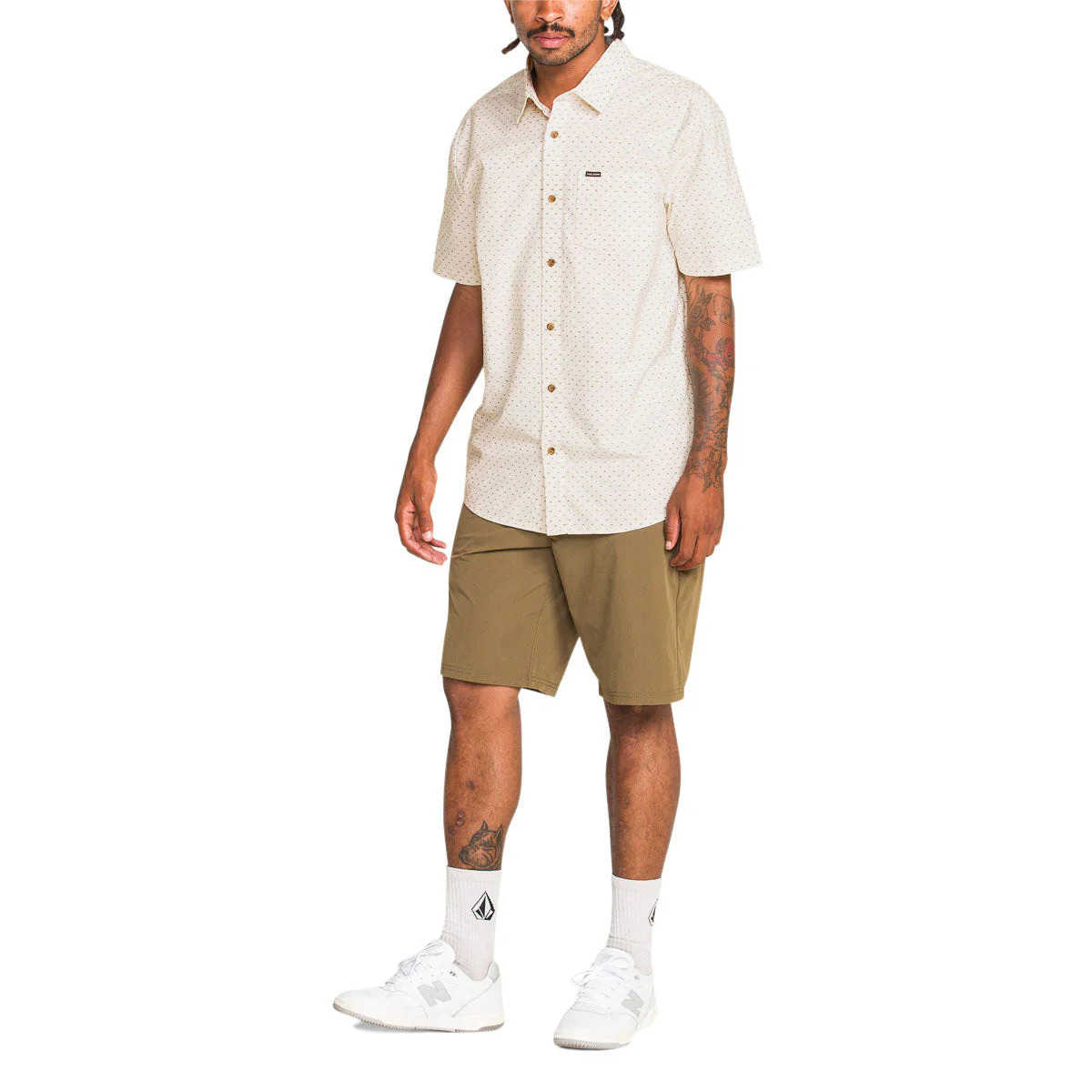 Volcom Bankstone II Shirt - Dirty White - Image 5