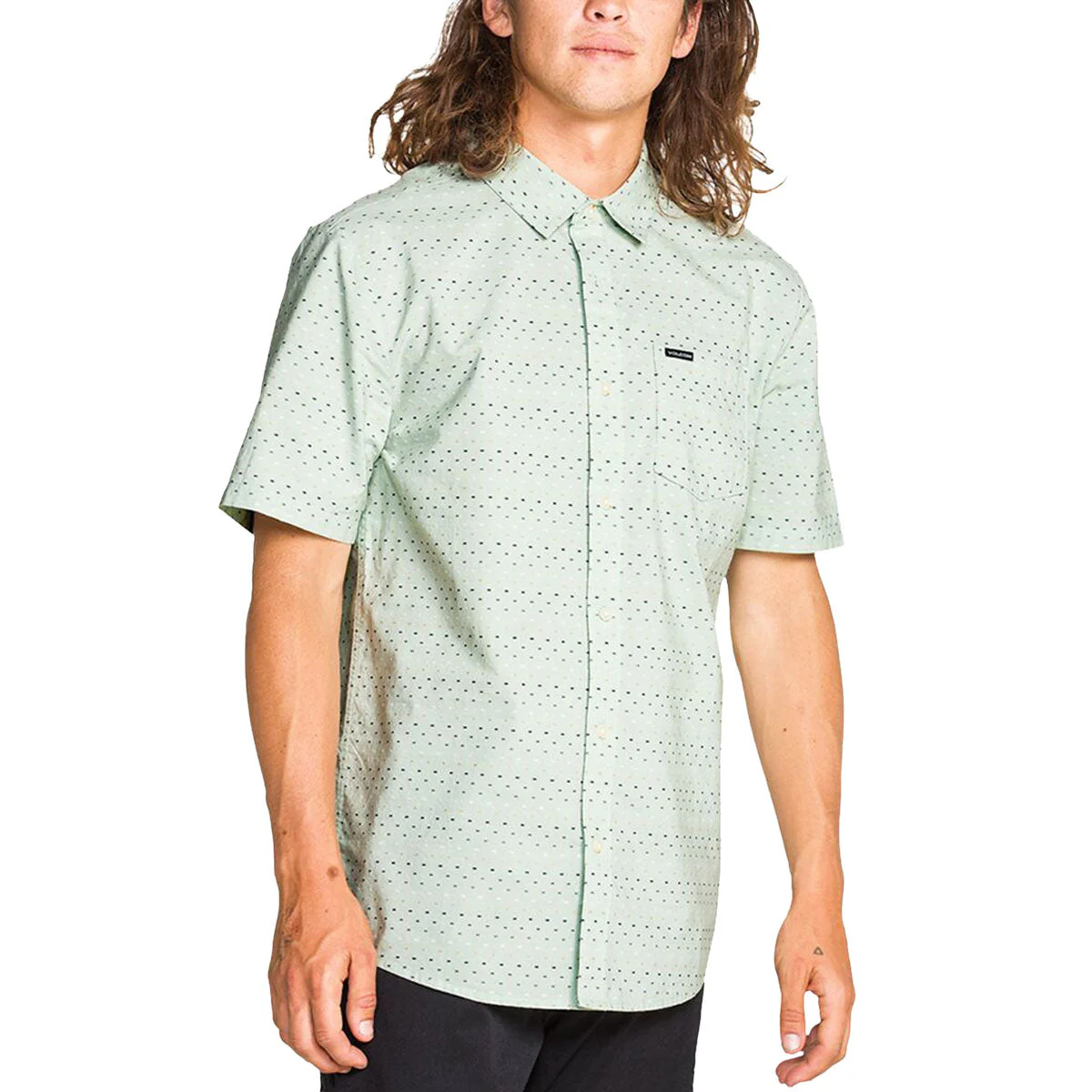 Volcom Bankstone II Shirt - Pale Aqua
