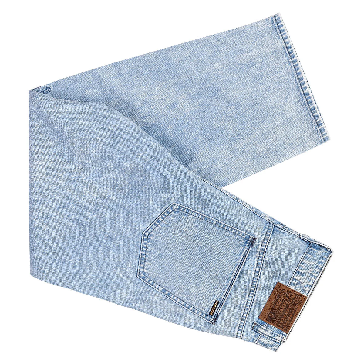 Volcom Billow Denim Jeans - Pale Aqua - Image 4