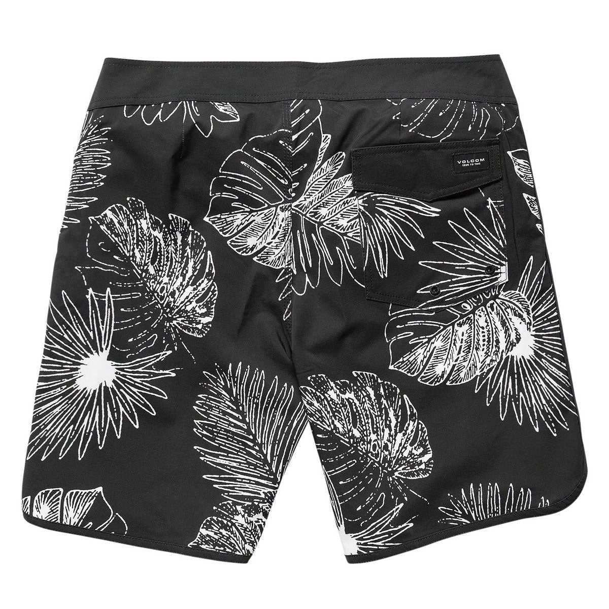 Volcom Infuse Scalllop Mod 19 Boardshorts - Black - Image 2