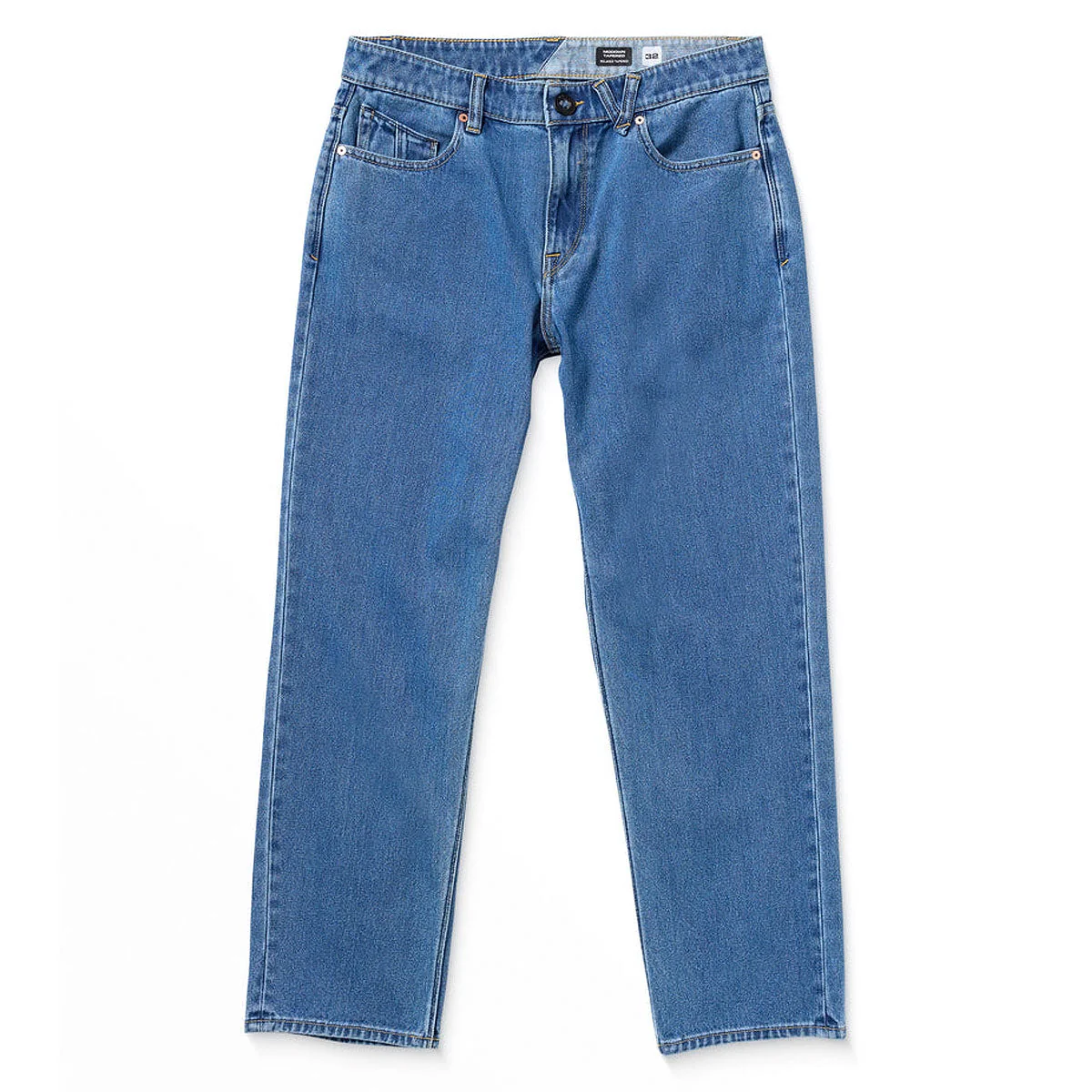 Volcom Modown Tapered Denim Jeans - Standard Issue Blue - Image 5