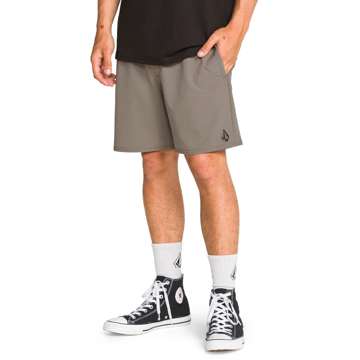 Volcom Nomoly Ew 18 Shorts - Brindle - Image 3