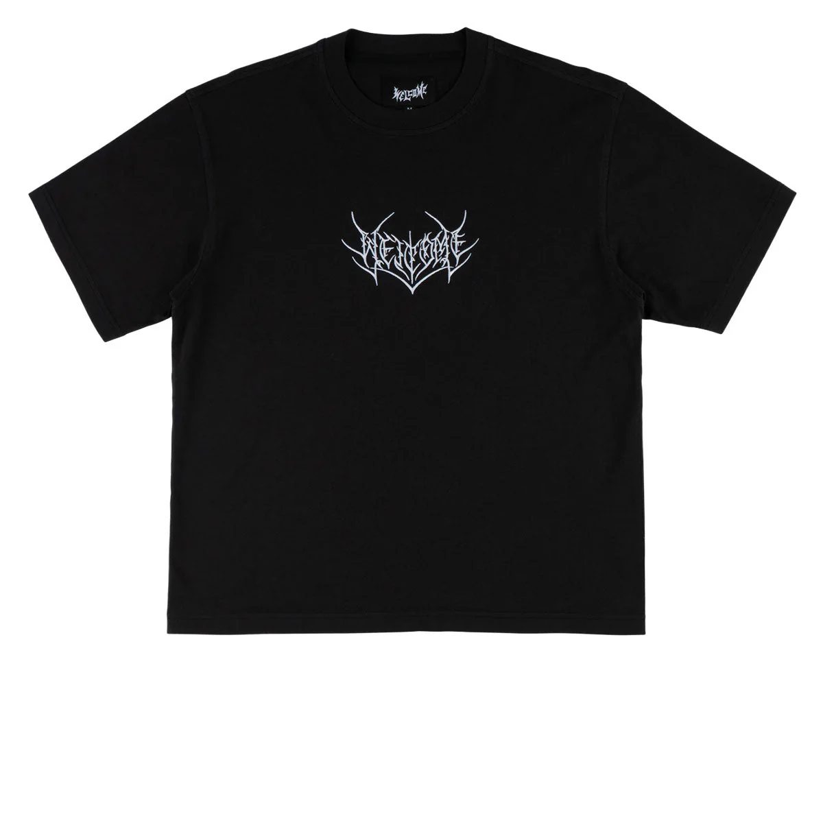 Welcome Splinter Knit T-Shirt - Black
