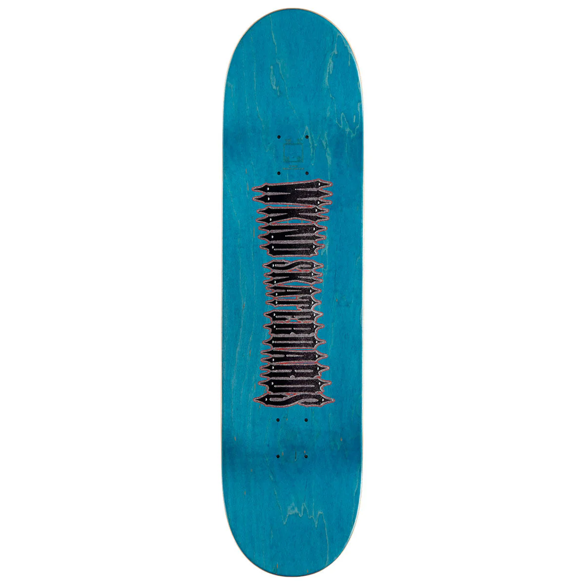 WKND Dusted Team MC Skateboard Deck - Black - 8.25" - Image 2