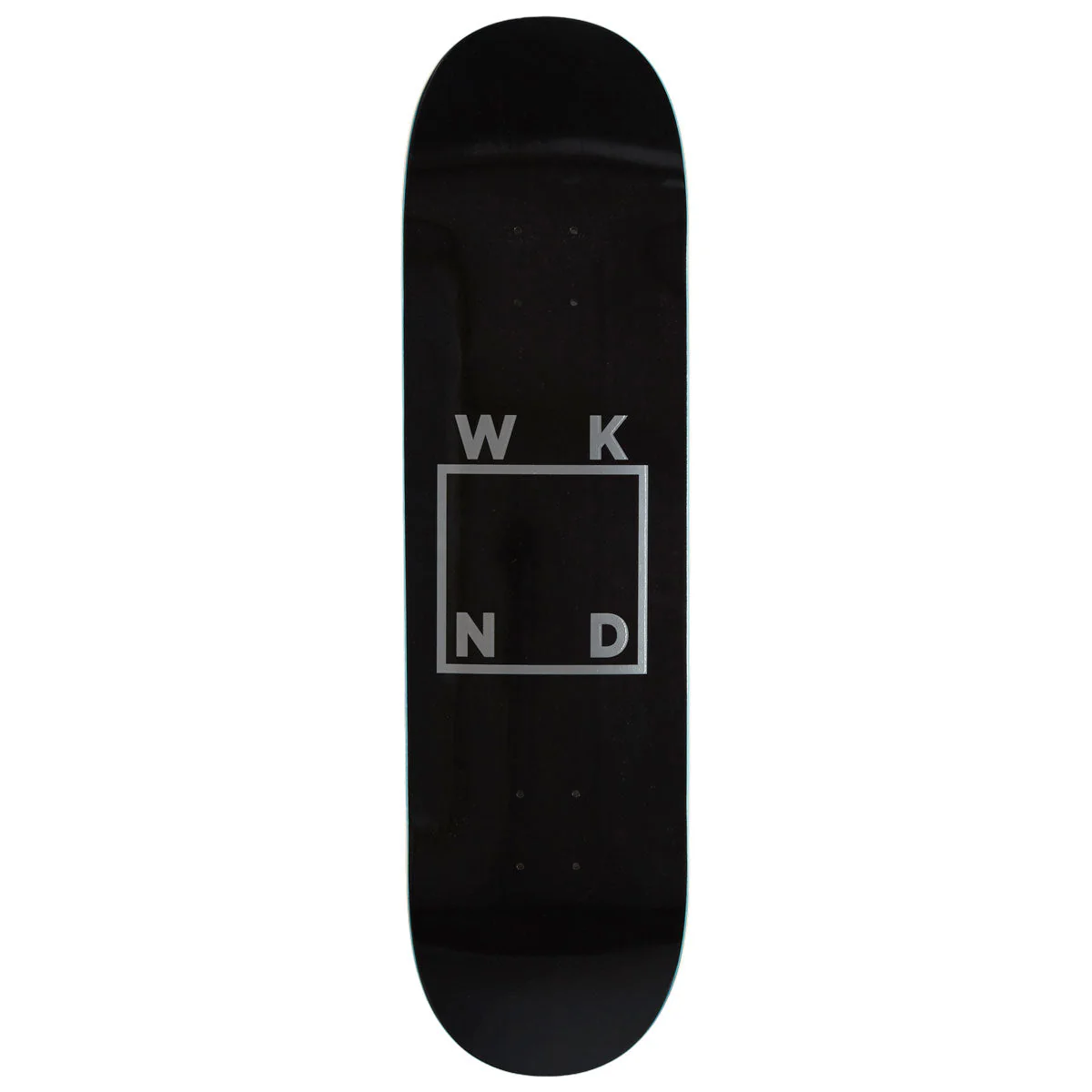 WKND Logo PS Skateboard Deck - Black/Silver - 8.375"