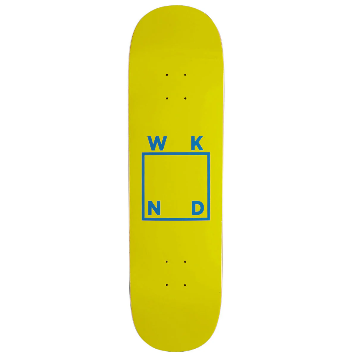 WKND Logo SN Skateboard Deck - Yellow - 8.60"