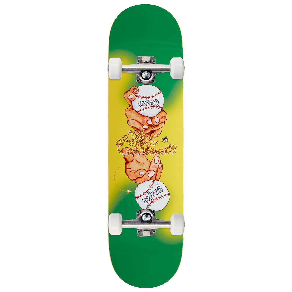 WKND Slurve Alex Schmidt PS Skateboard Complete - Green - 8.25"