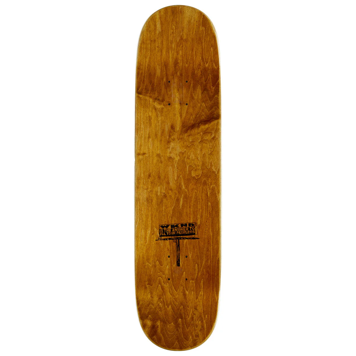 WKND Tiger Team SN Skateboard Complete - Tie Dye - 8.125" - Image 2