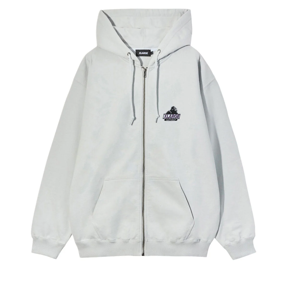XLarge Slanted OG Zip Hoodie - Grey