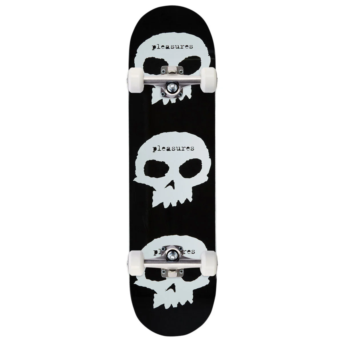 Zero x Pleasures Skulls Skateboard Complete - 8.50"