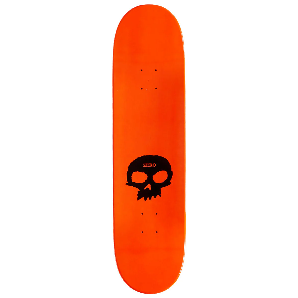 Zero x Realtree 3 Skull Blood Skateboard Deck - Orange - 8.25" - Image 2