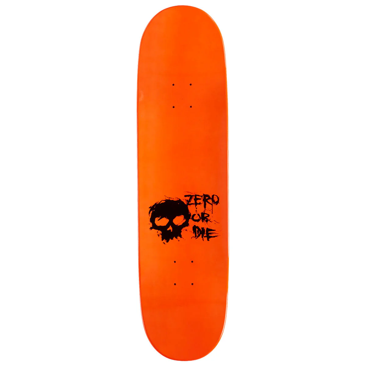 Zero x Realtree Blood Skull Skateboard Deck - Orange - 8.50" - Image 2